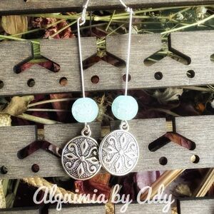 Alquimia Silver and Turquoise Earrings